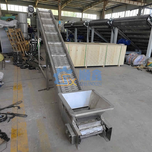 不（bú）鏽鋼鏈板提升機