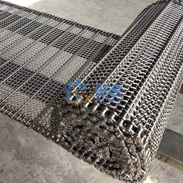 不（bú）鏽鋼網帶